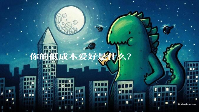 你的低成本爱好是什么？