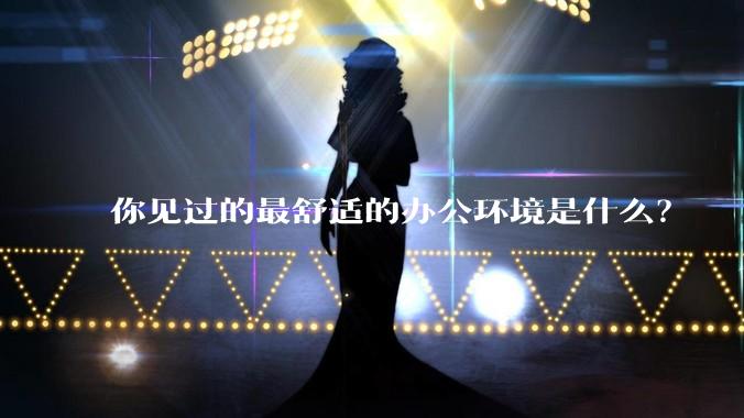 你见过的最舒适的办公环境是什么？