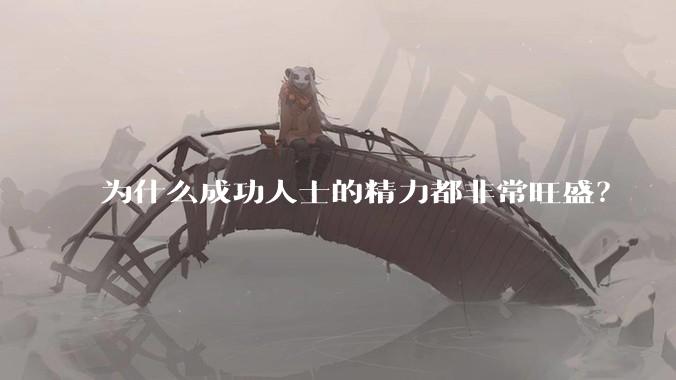 为什么成功人士的精力都非常旺盛？